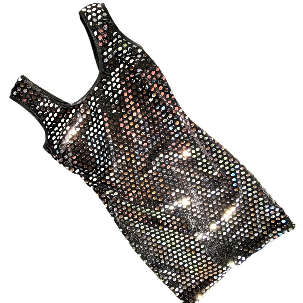 LA GLO Mirror Dots Party Dress